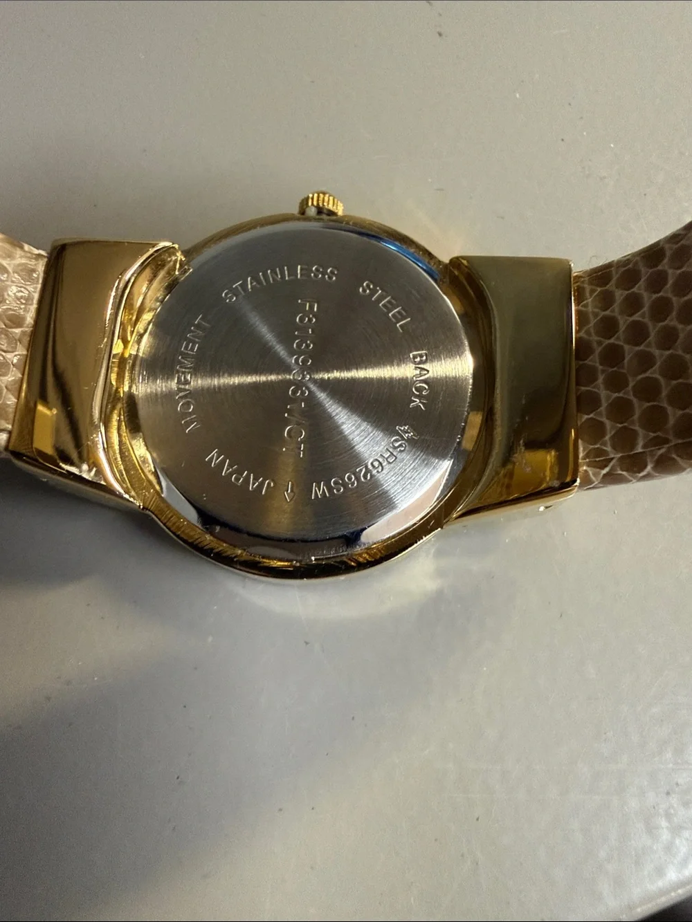 Avon Color Burst Cuff Watch Champagne New In Box Vintage 2007